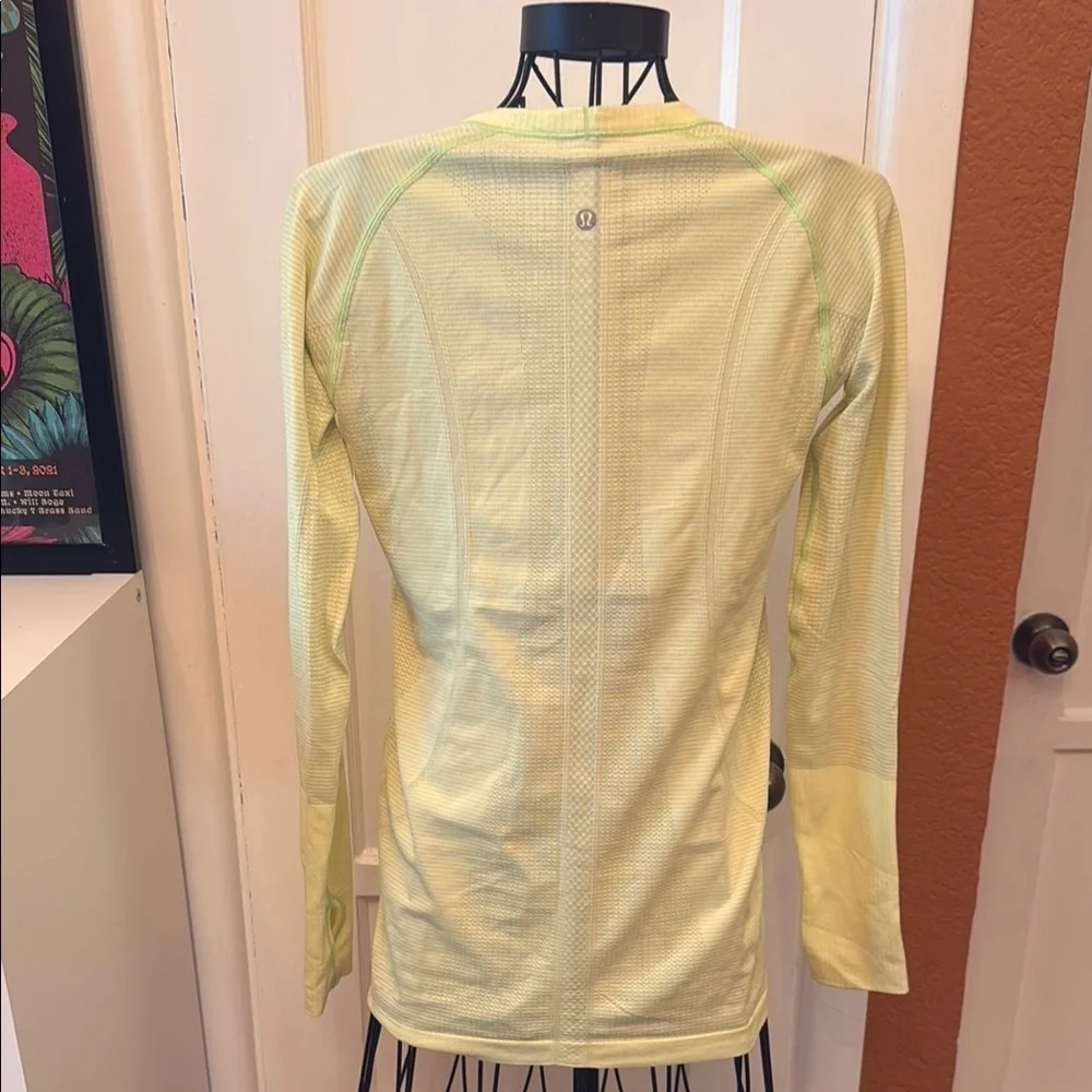 Lululemon Swiftly Tech Long Sleeve Shirt 2.0-Sz 8